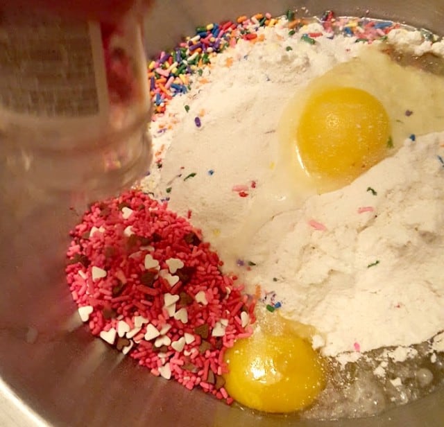 funfetti cookies sprinkles mix