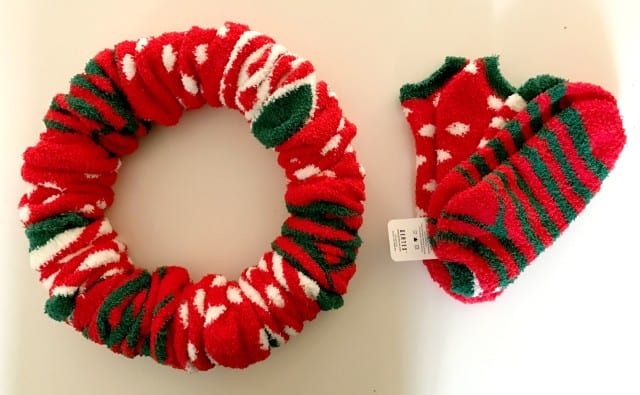 socks-and-wreath