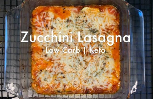 zucchini lasagna low carb keto