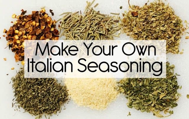 italian seasoning diy