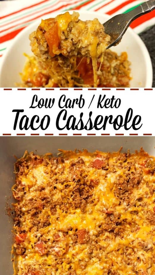 taco casserole beef cheese pin