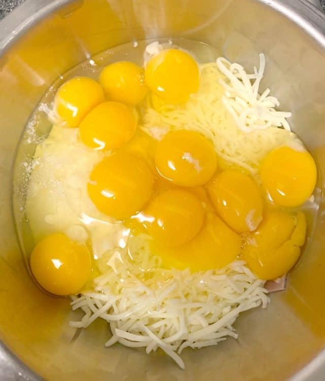 egg casserole ingredients
