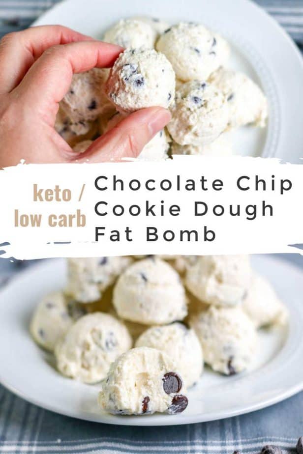choco chip cookie dough fat bomb pin 3