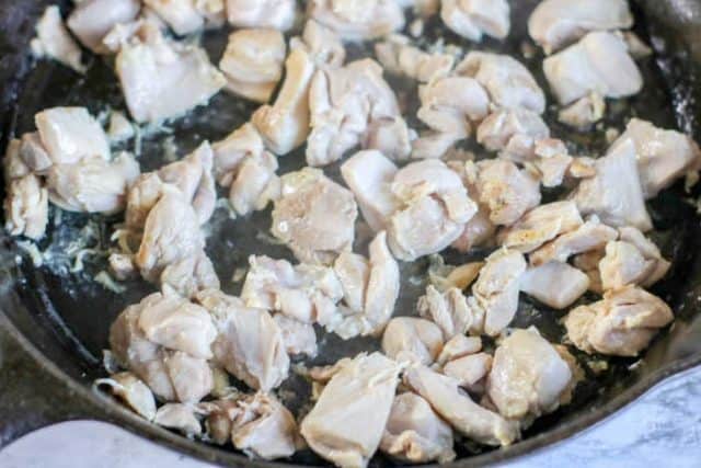 Chicken in pan